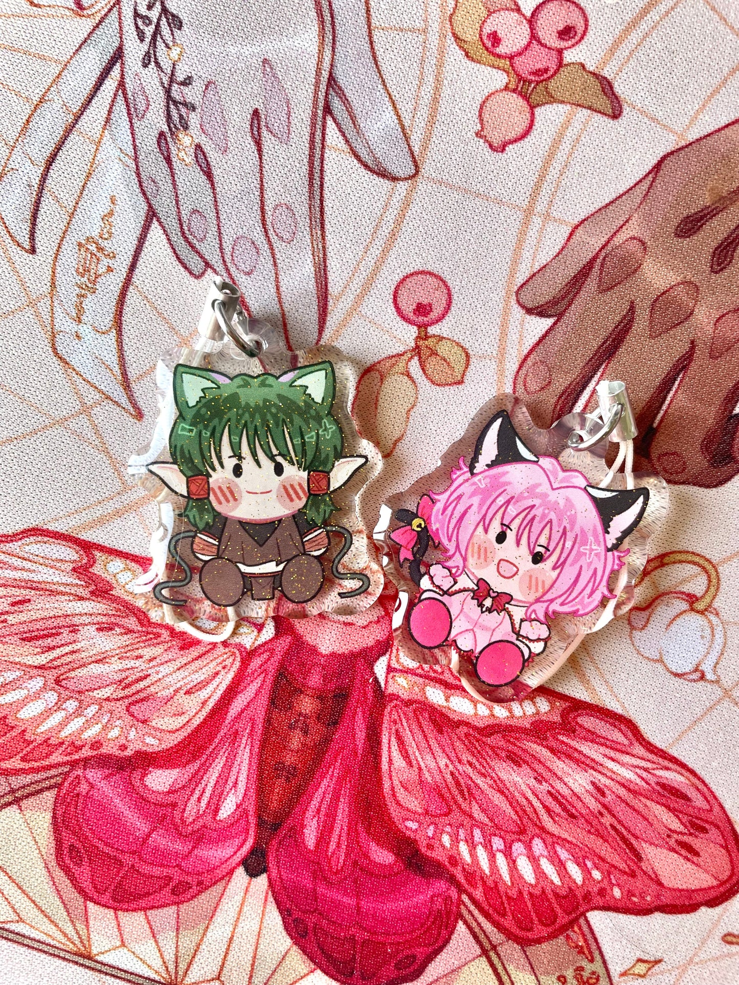 Tokyo Mew Mew Phone Charms