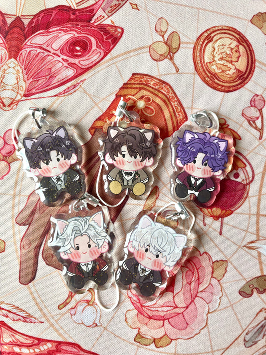 LADS Kitty Butler Phone Charms