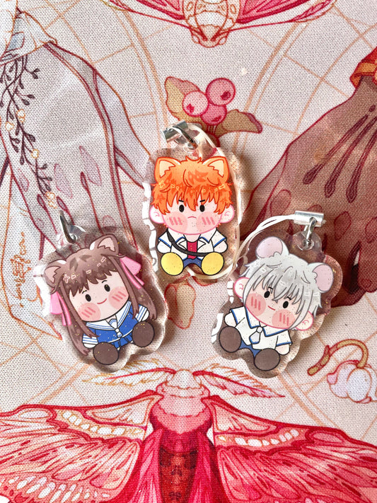 Fruits Basket Phone Charms