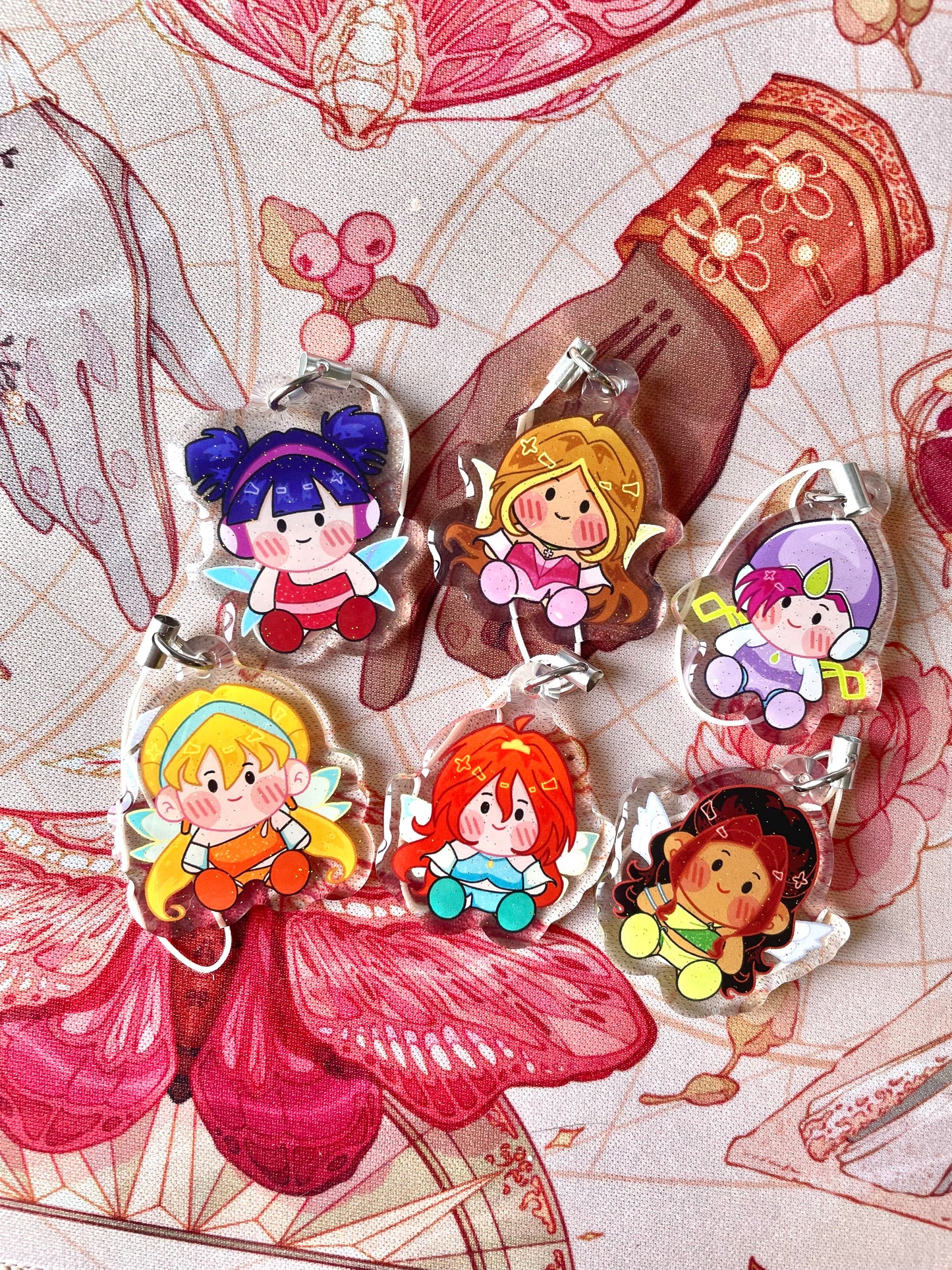 Winx Club Phone Charms
