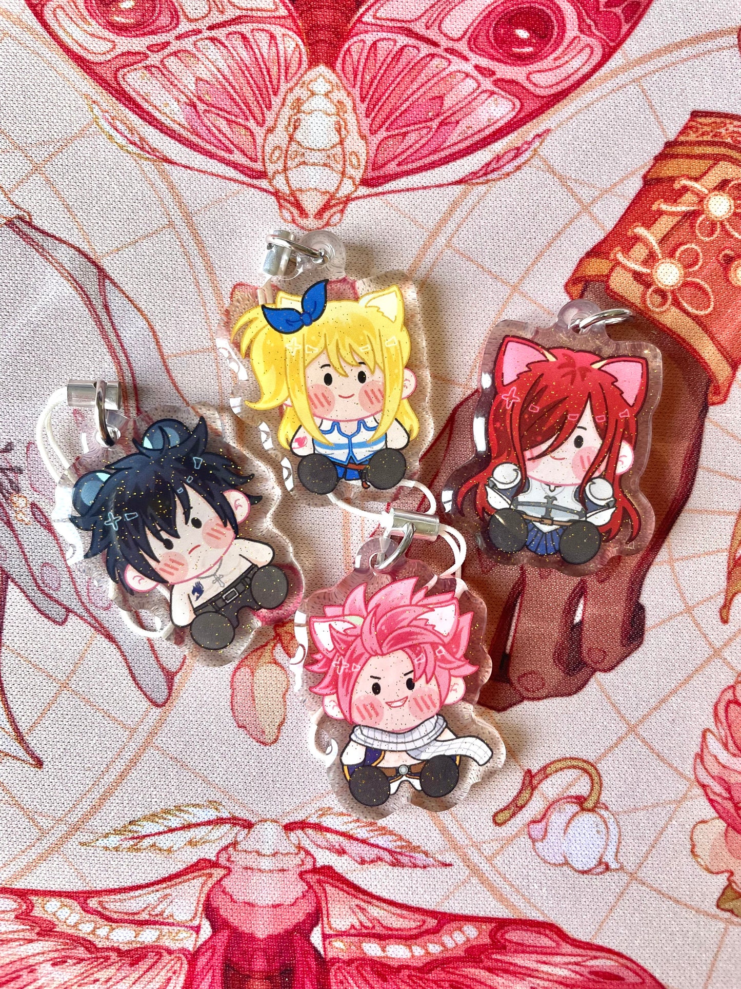 Fairy Tail Phone Charms