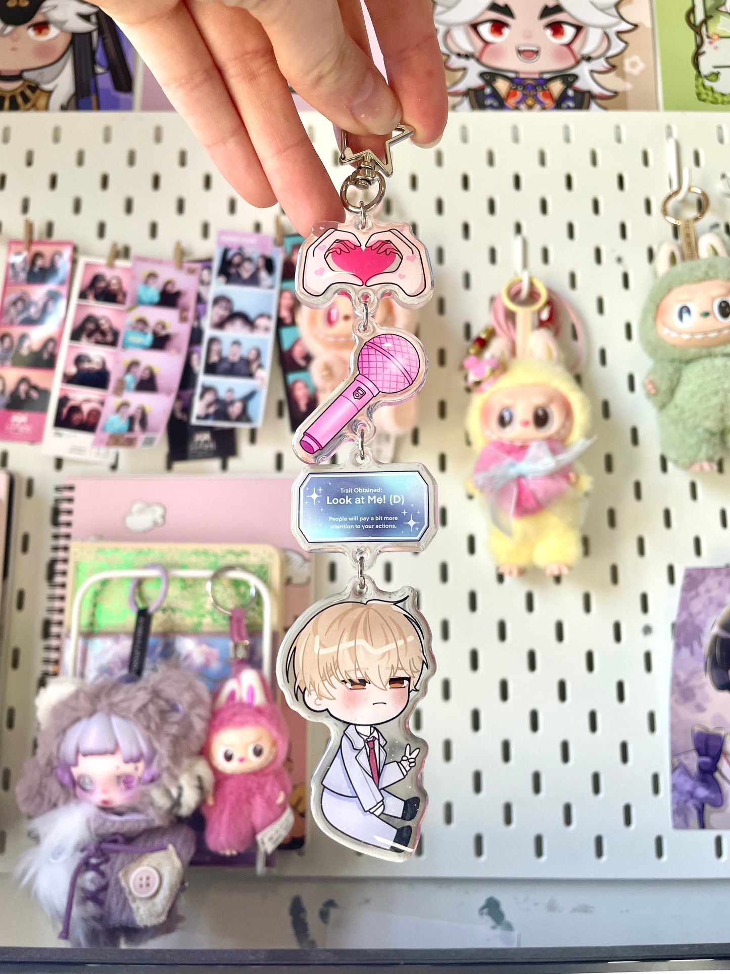 LAST CHANCE Debut or Die Linking Keychain