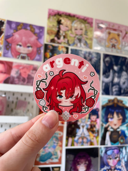 Argenti Vinyl Sticker