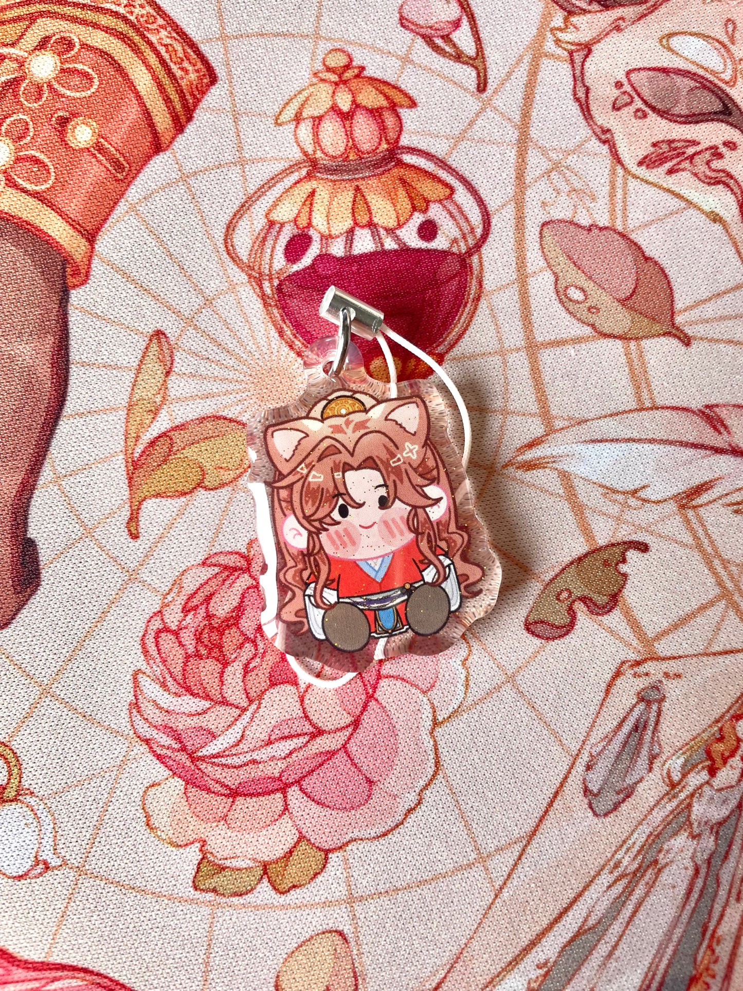 The Tyrants Beloved Pet Palm Fish Phone Charms