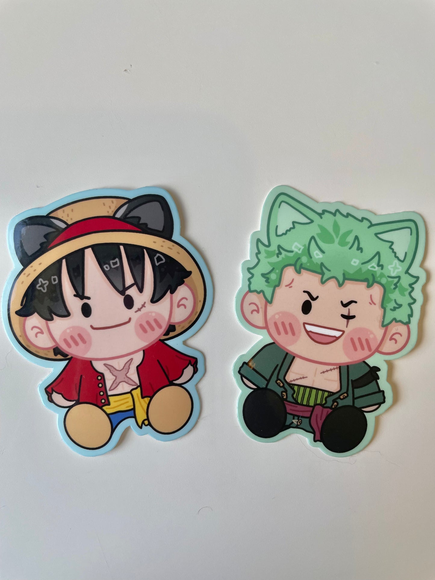 Pirates Kitties Vinyl Stickers