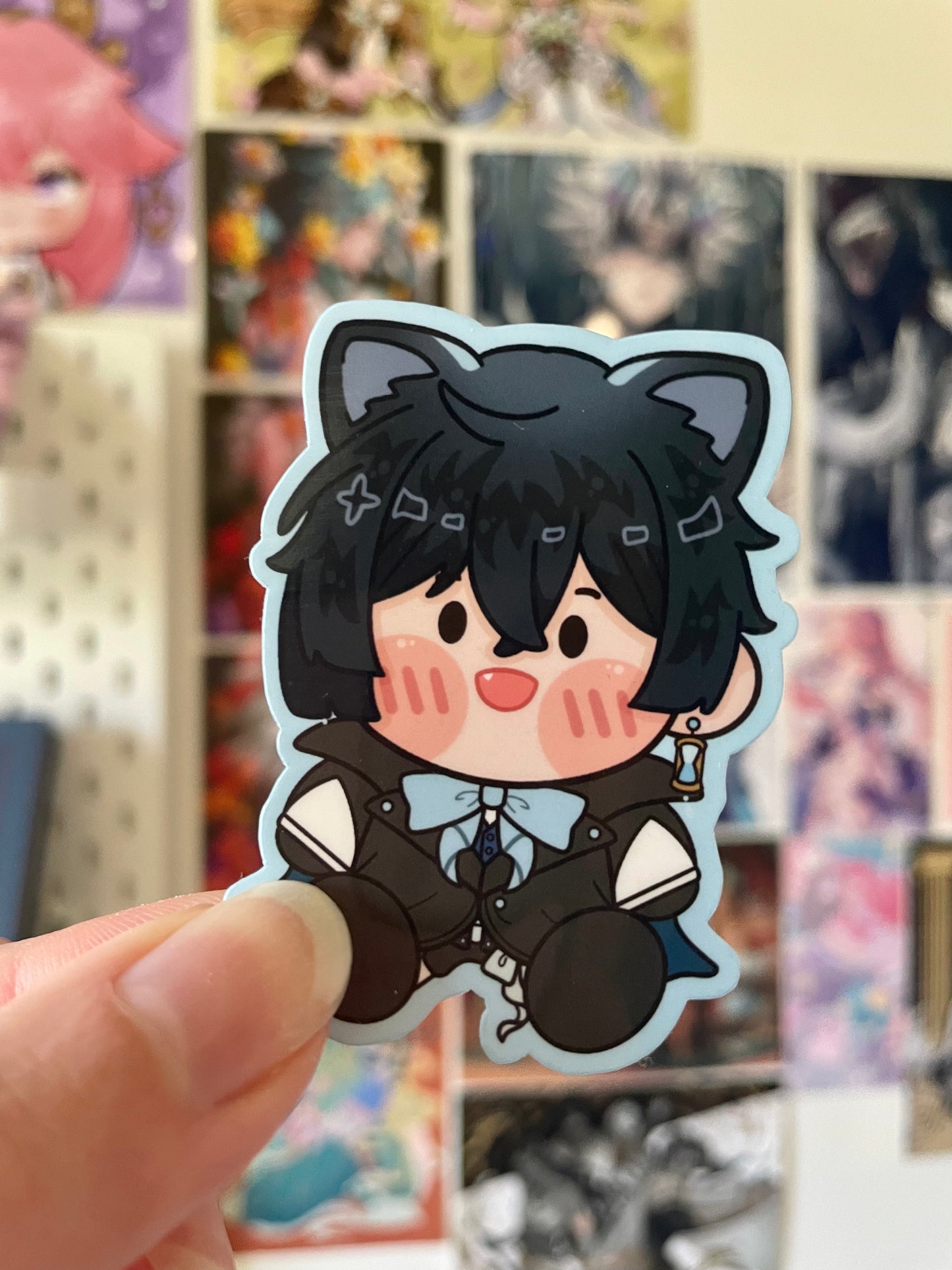 Vanitas Kitties Vinyl Stickers