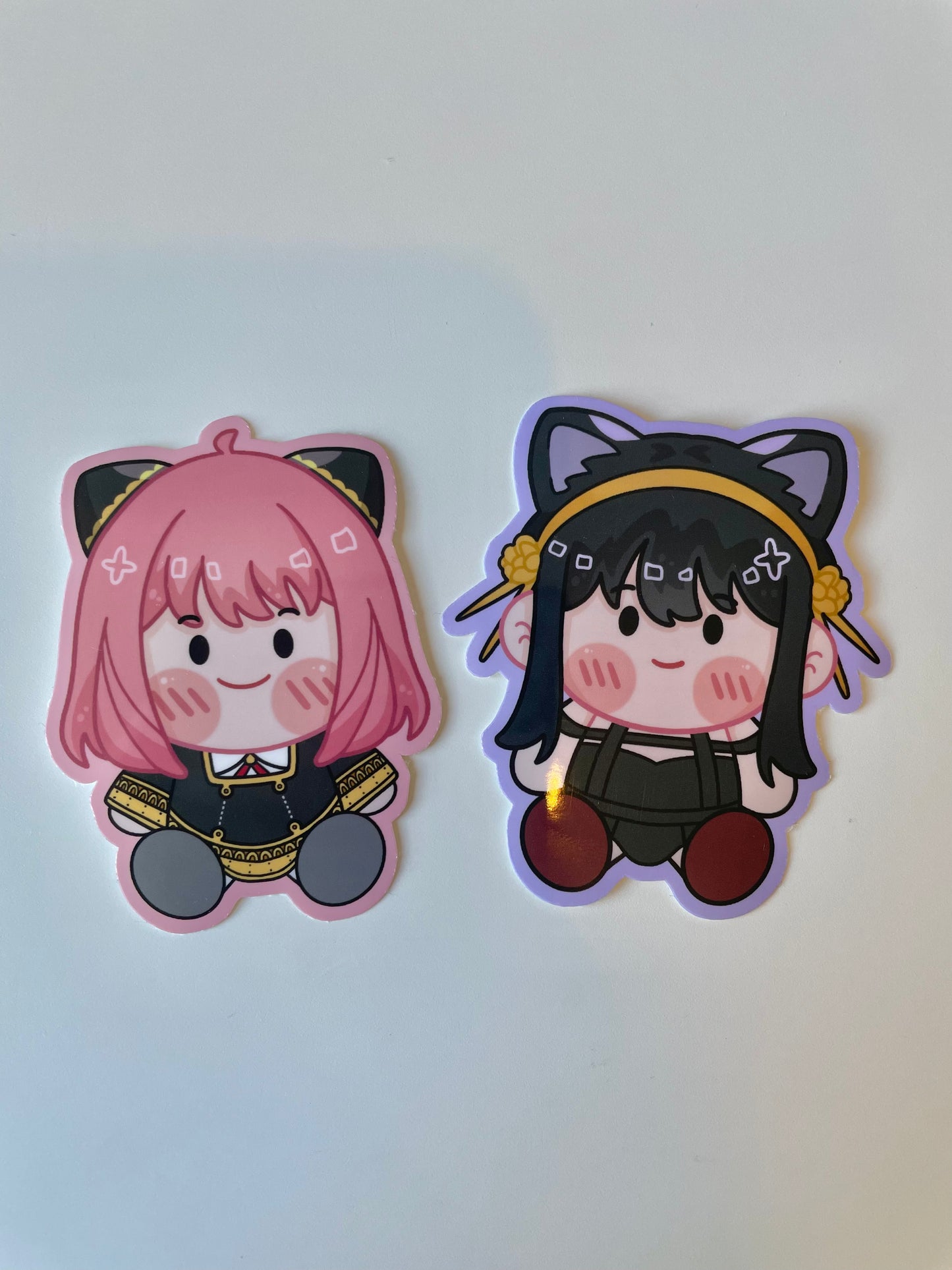 Spy Kitties Vinyl Stickers