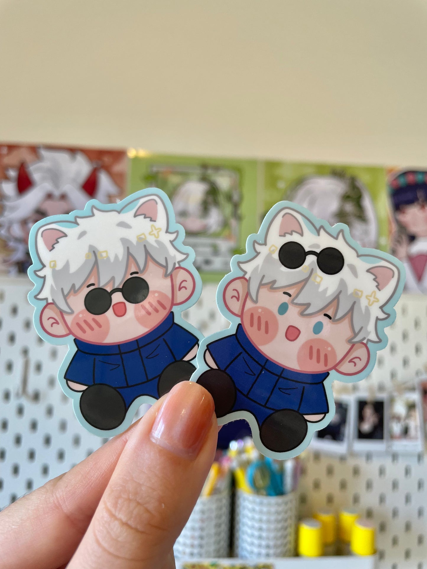 JJK Kitties Vinyl Stickers