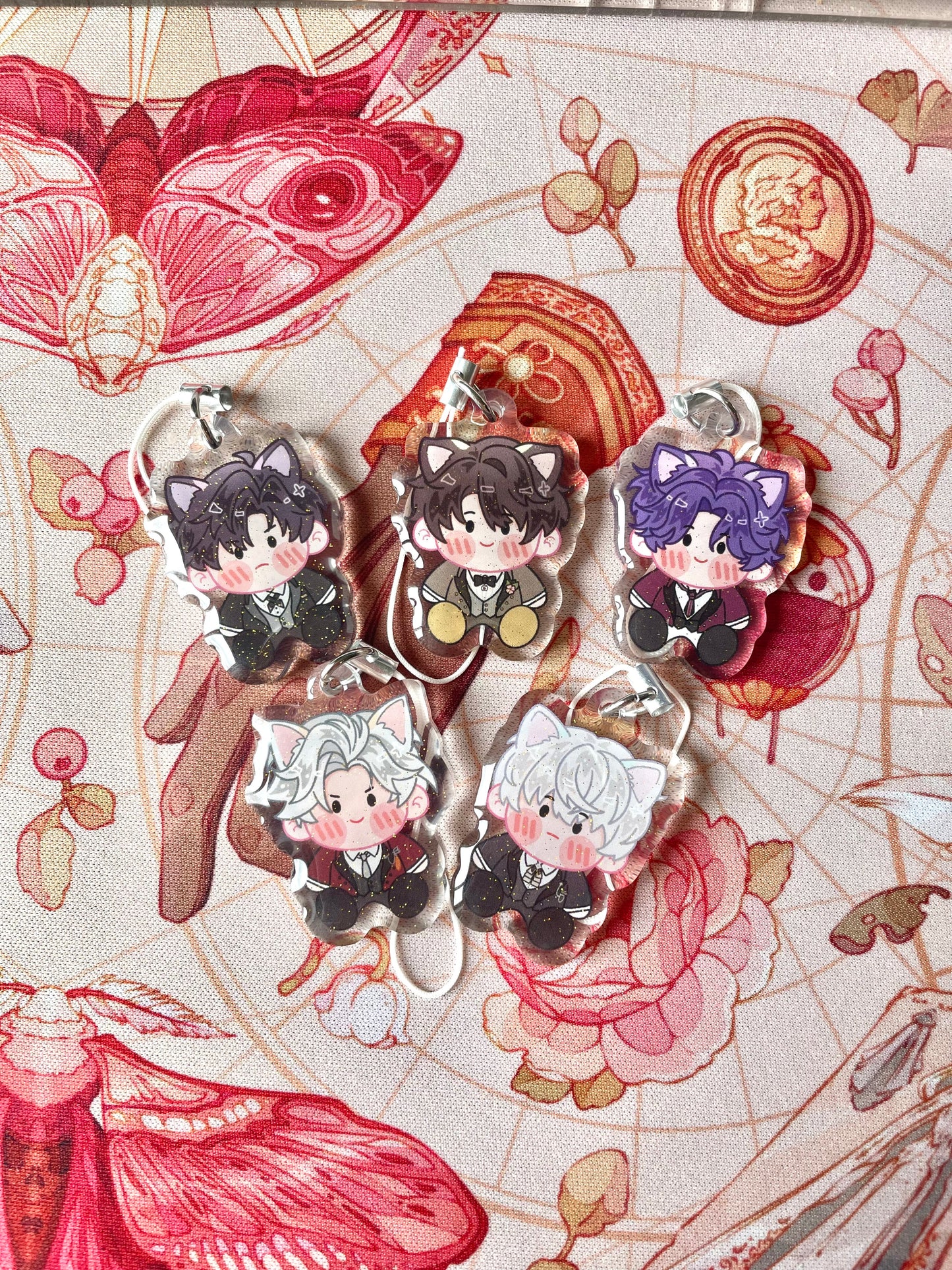 LADS Kitty Butler Phone Charms