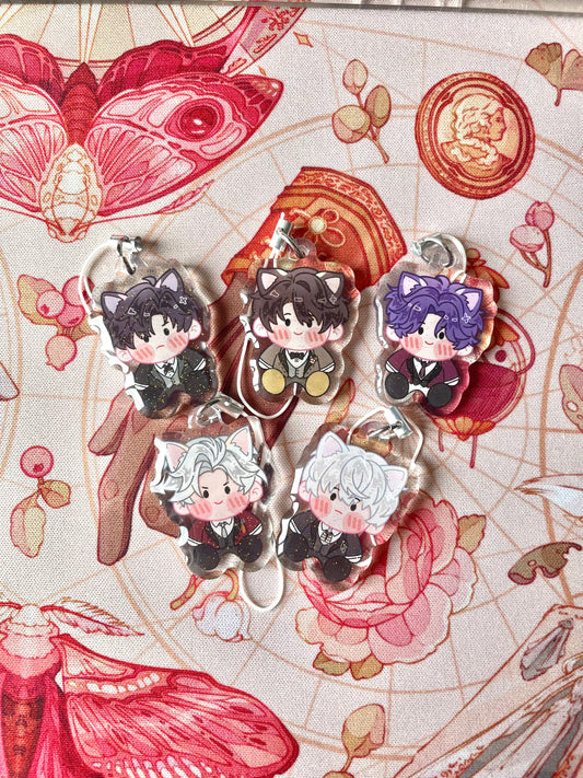 LADS Kitty Butler Phone Charms