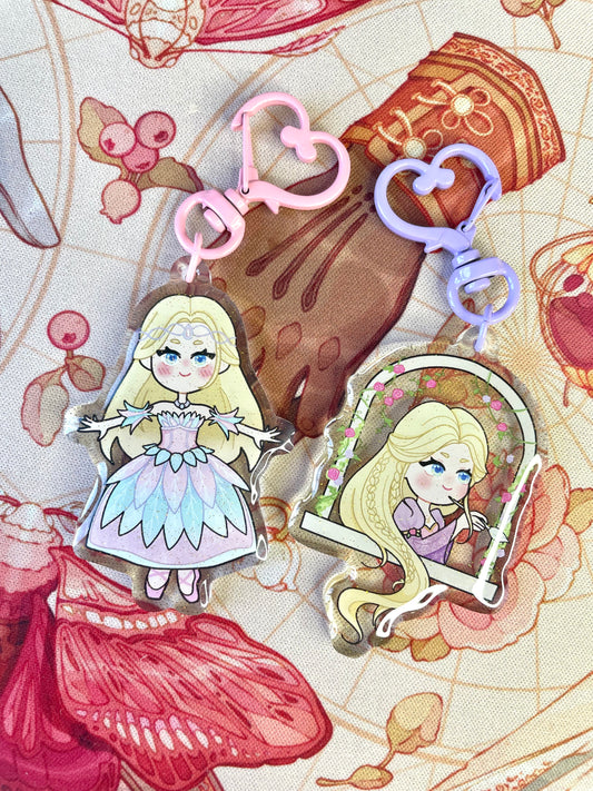 Last Chance Barbie Keychains