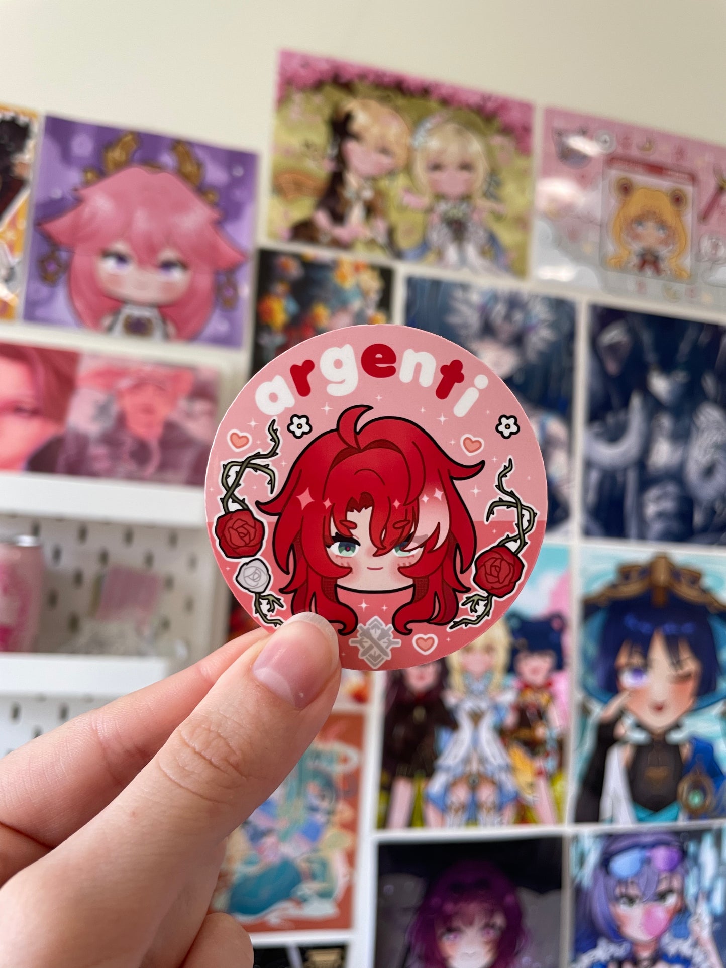 Argenti Vinyl Sticker