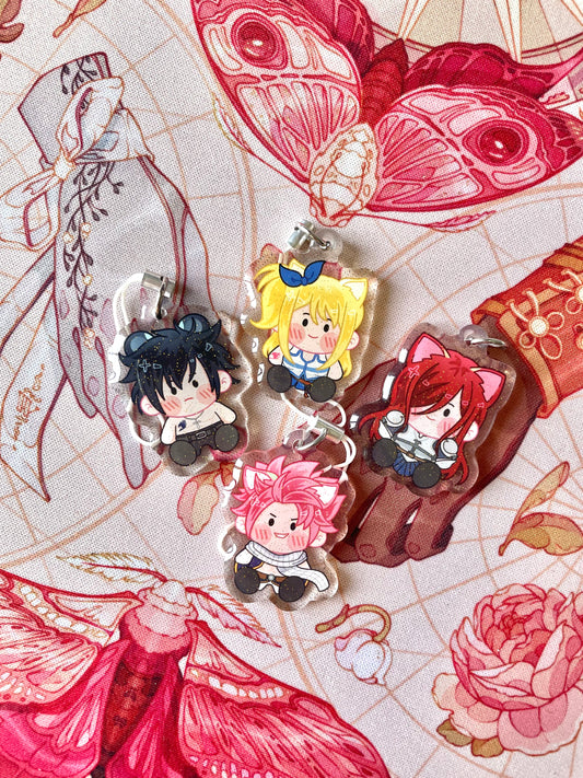 Fairy Tail Phone Charms