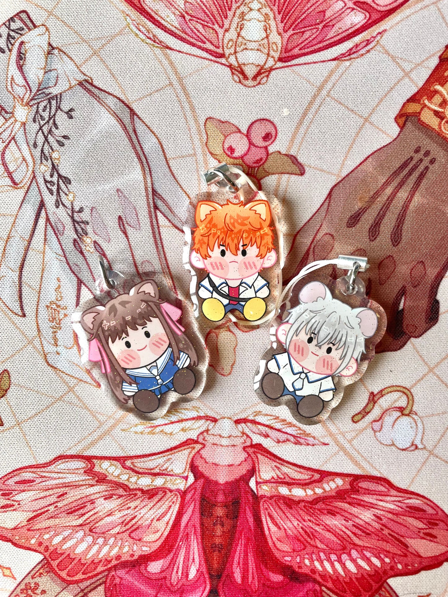 Fruits Basket Phone Charms