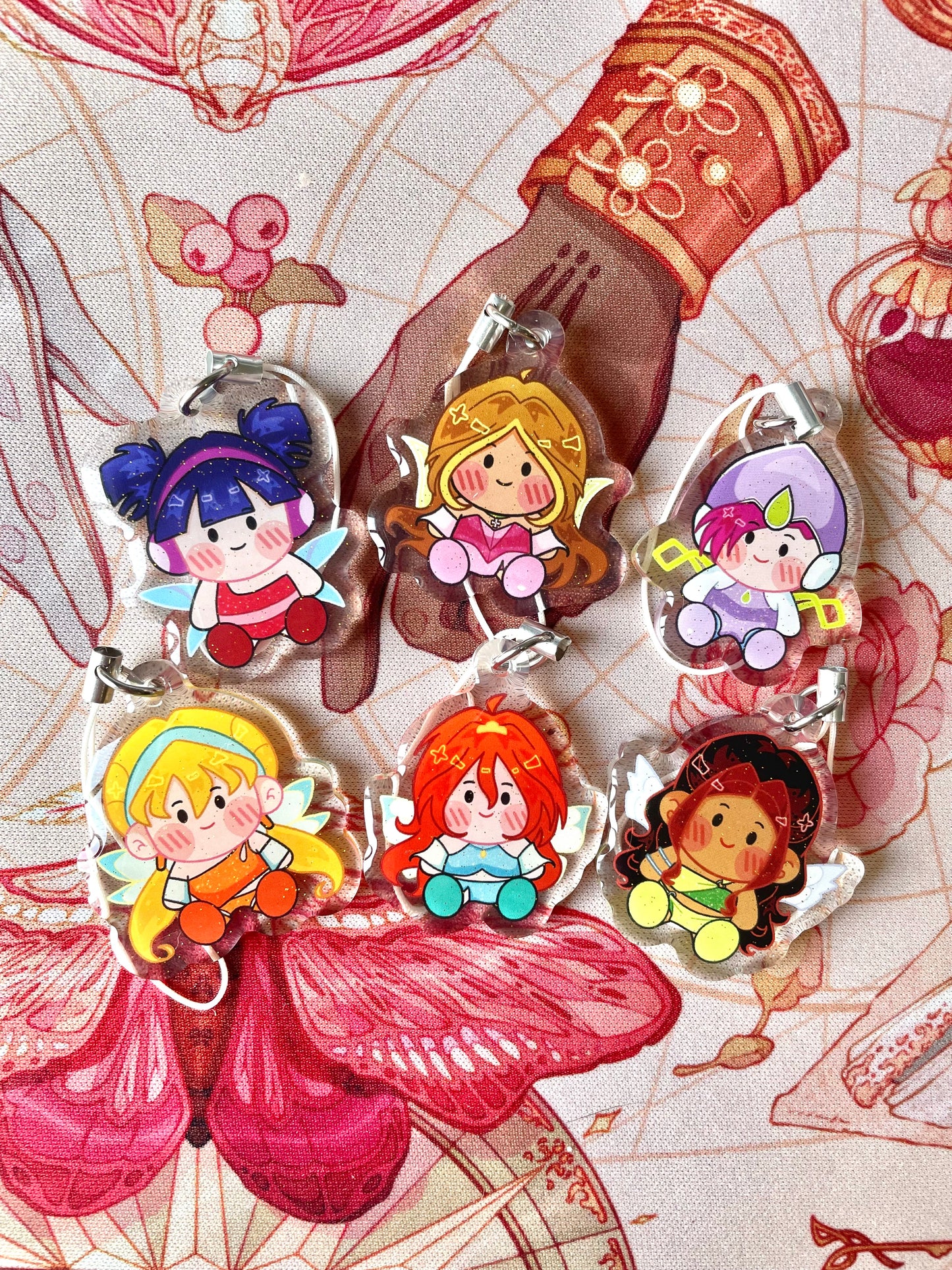 Winx Club Phone Charms