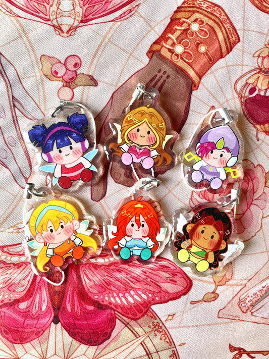 Winx Club Phone Charms