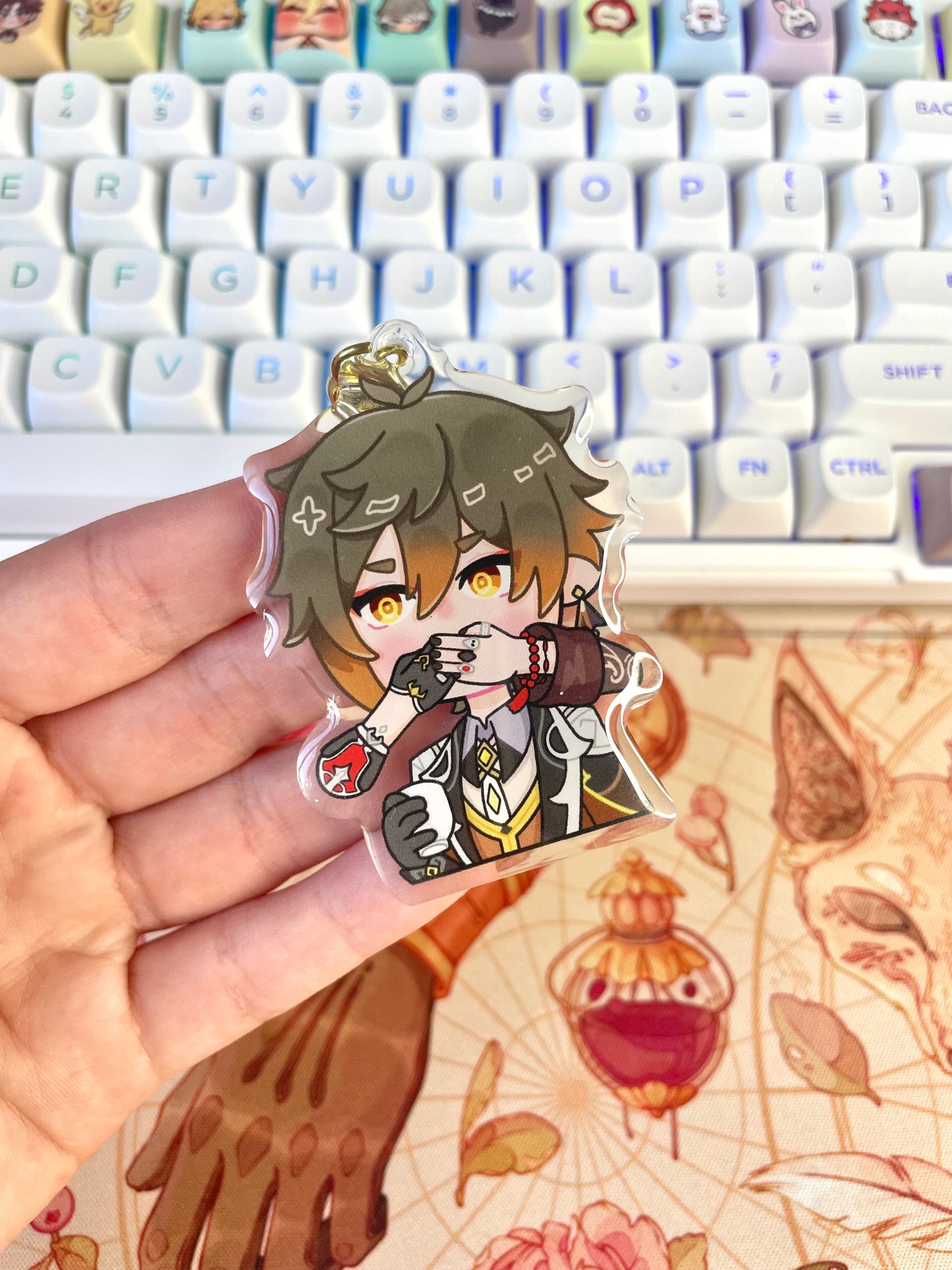 Last Chance Zhongli keychain