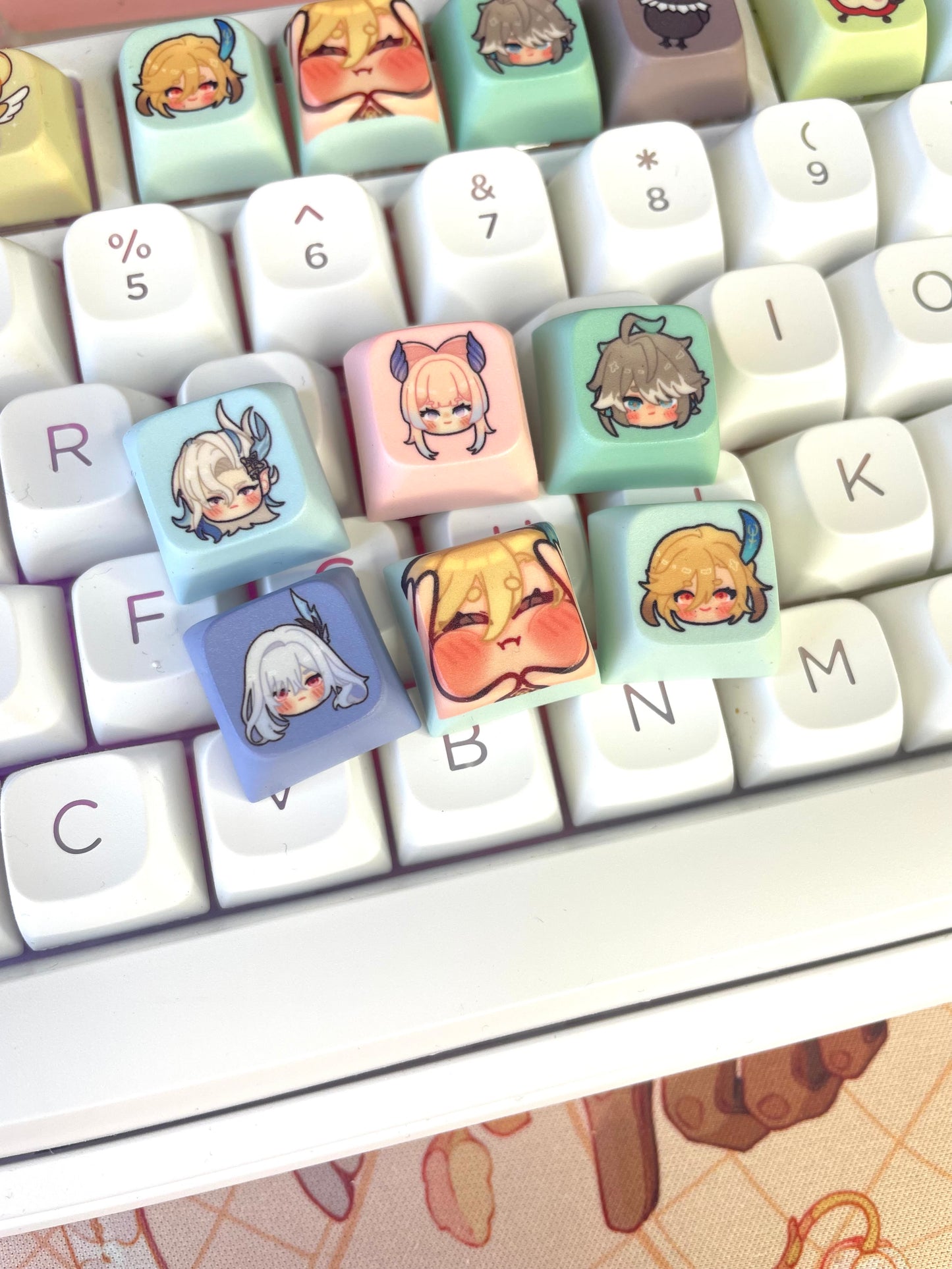 Genshin Keycaps
