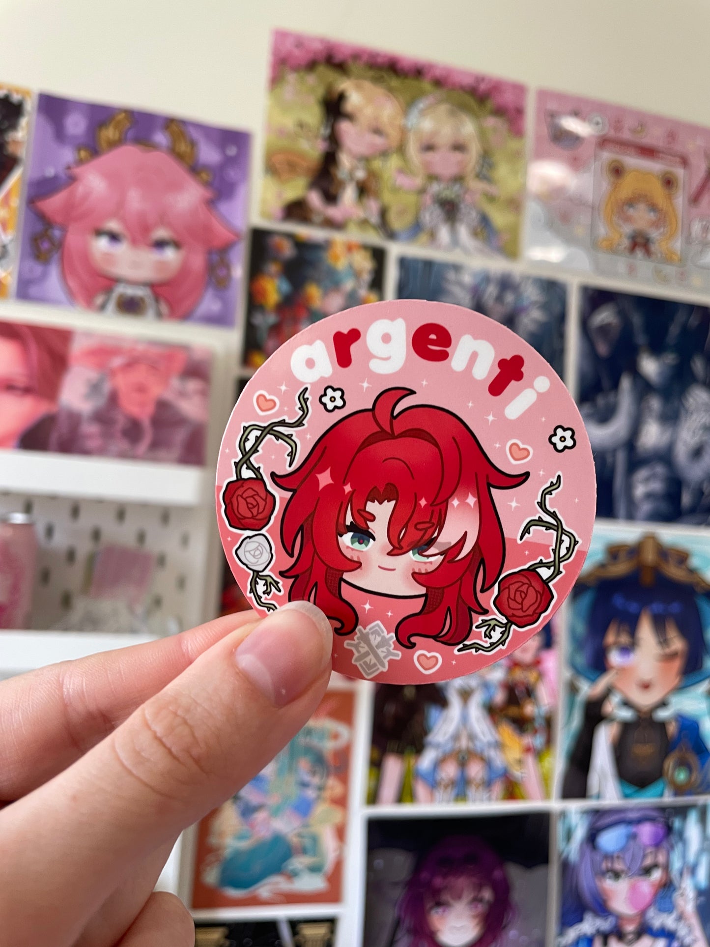 Argenti Vinyl Sticker