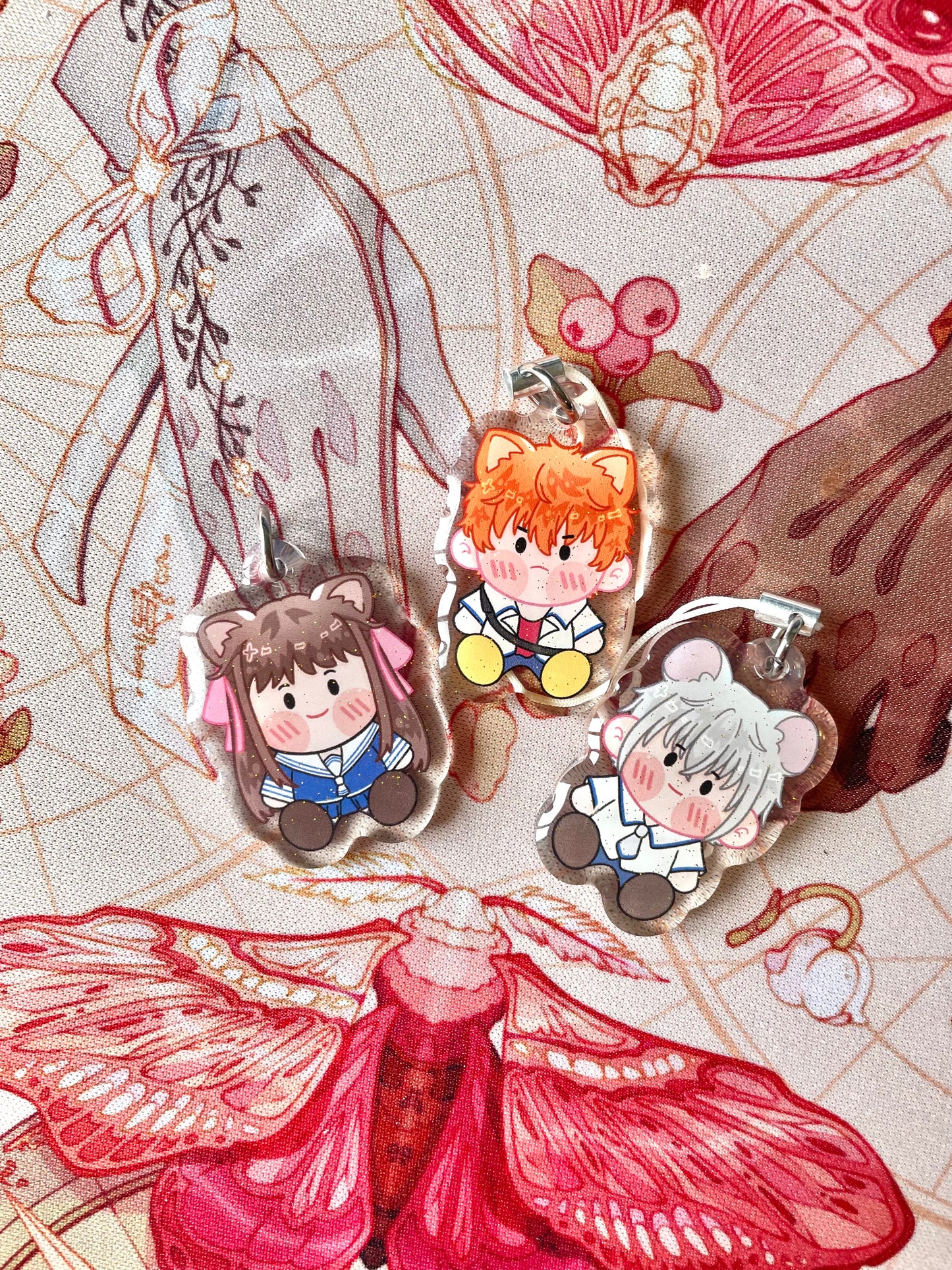 Fruits Basket Phone Charms