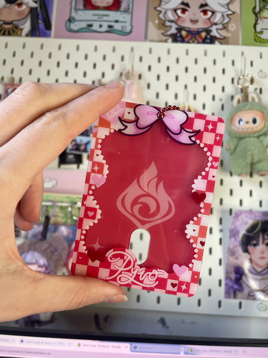 LAST CHANCE Pyro Photocard Holder