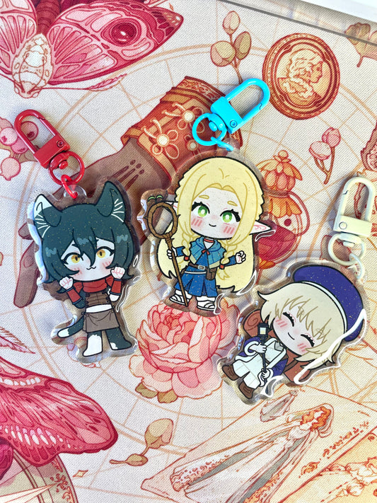 LAST CHANCE Dungeon Meshi Keychains