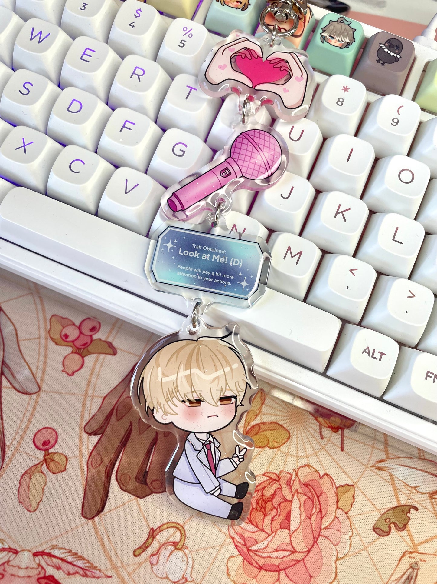 LAST CHANCE Debut or Die Linking Keychain