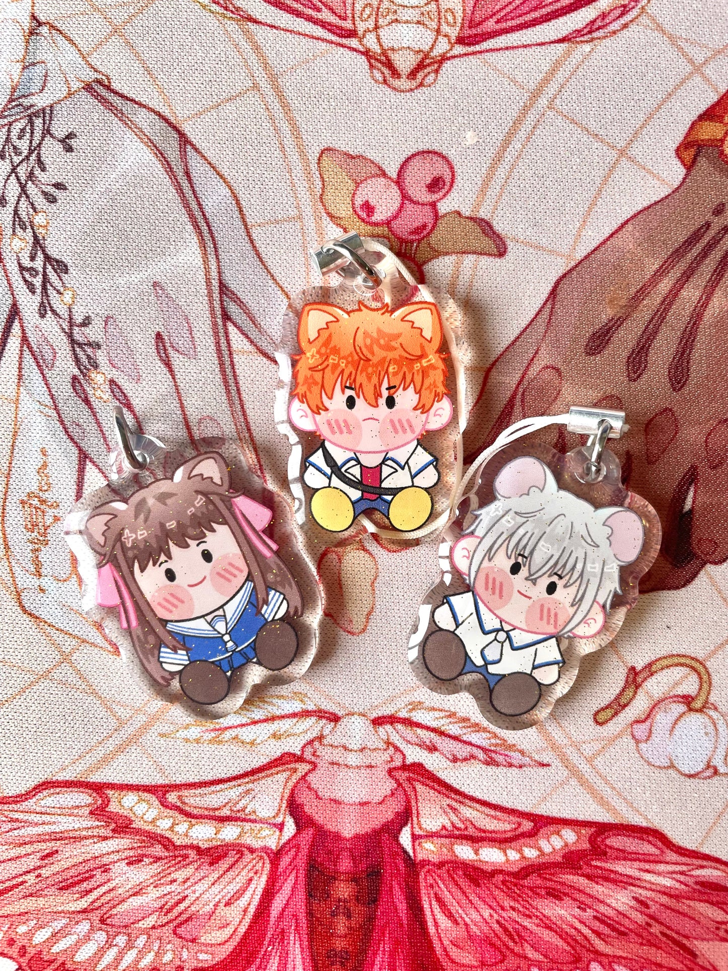 Fruits Basket Phone Charms