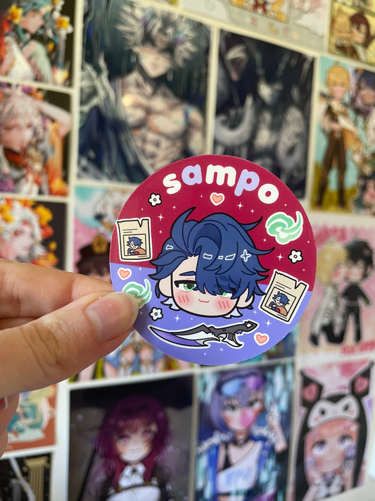 Sampo Vinyl Sticker