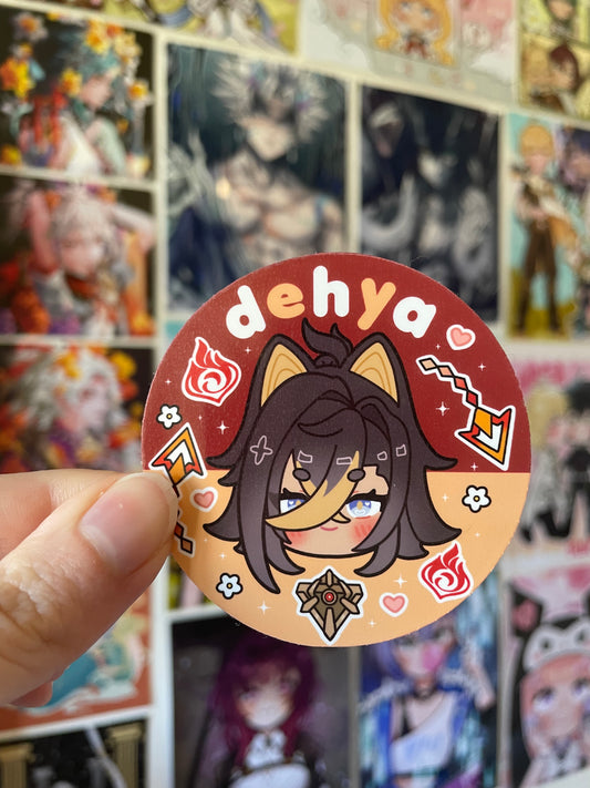 Dehya Vinyl Sticker