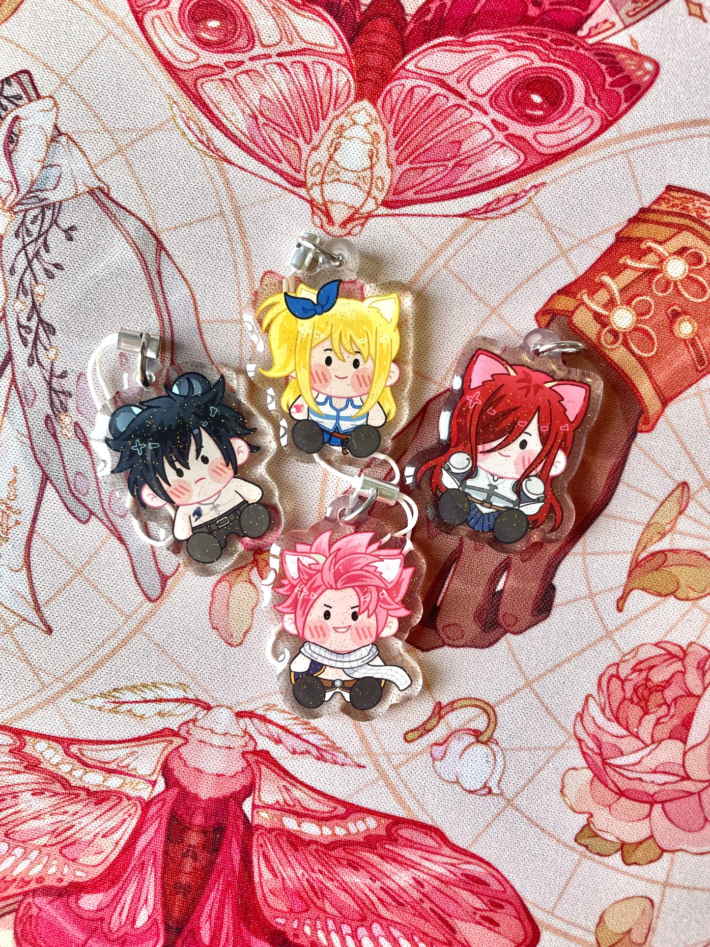 Fairy Tail Phone Charms