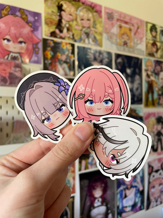 Hertas Space Station Vinyl Stickers