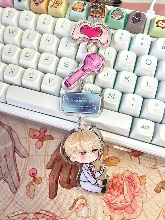 LAST CHANCE Debut or Die Linking Keychain