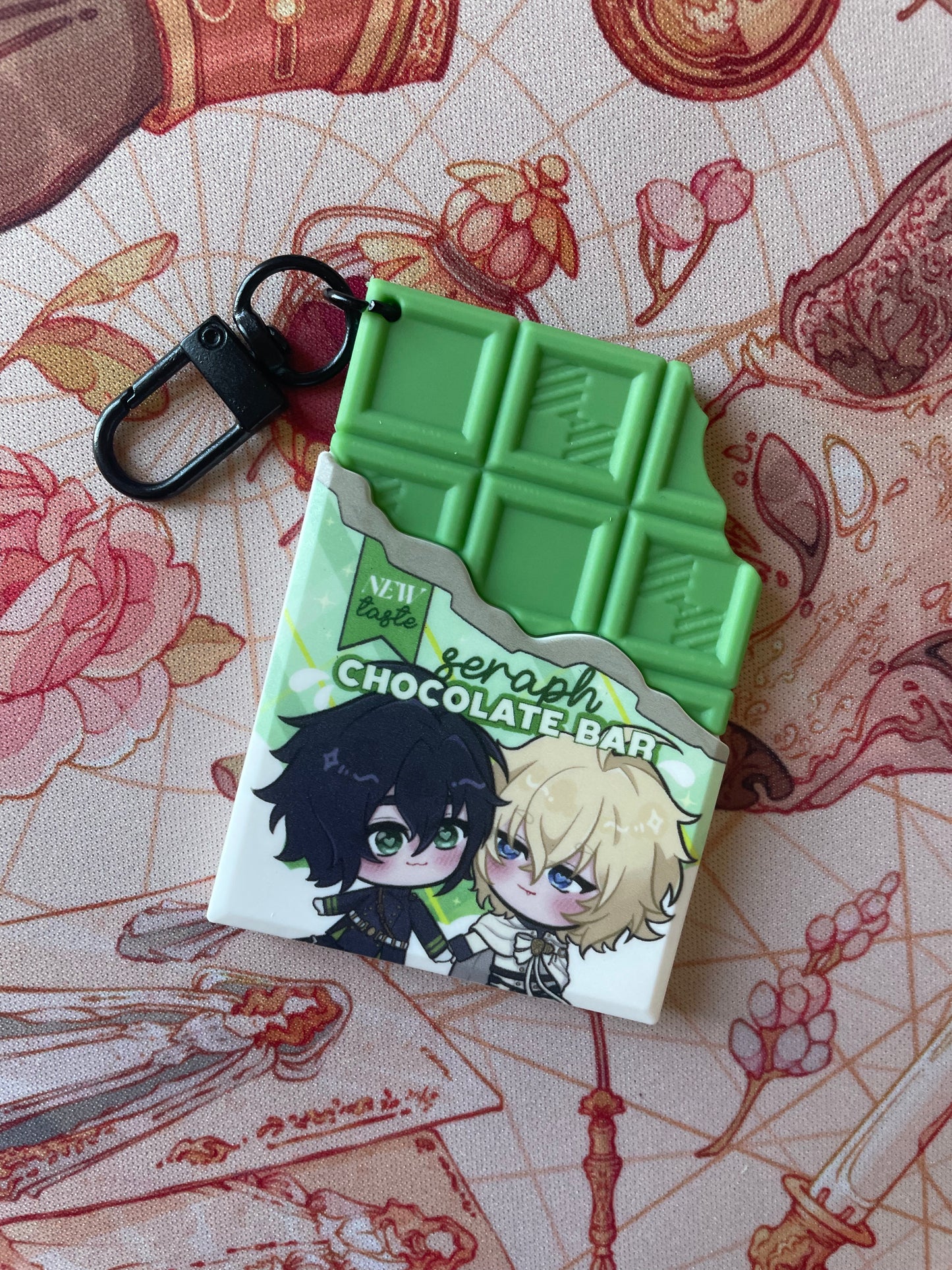 Seraph Chocolate Bar keychain