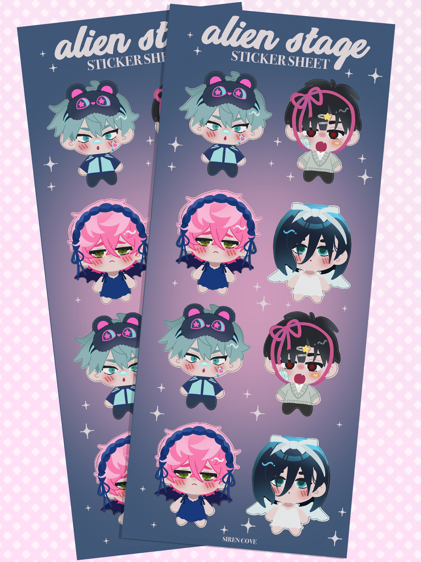 Alien Stage Sticker Sheet