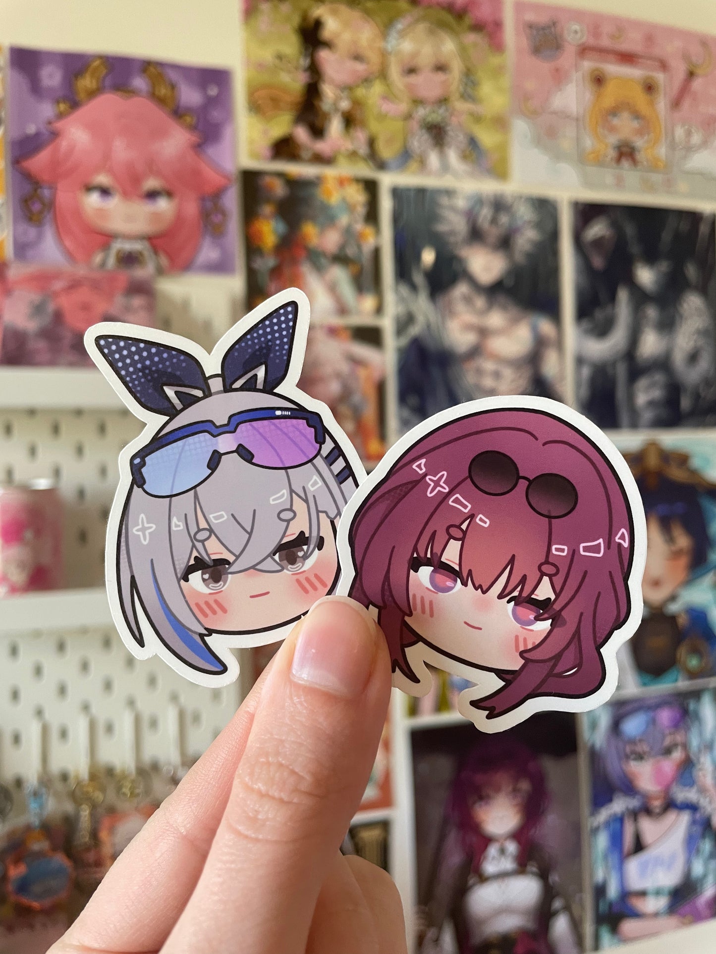 Honkai Star Rail Vinyl Stickers