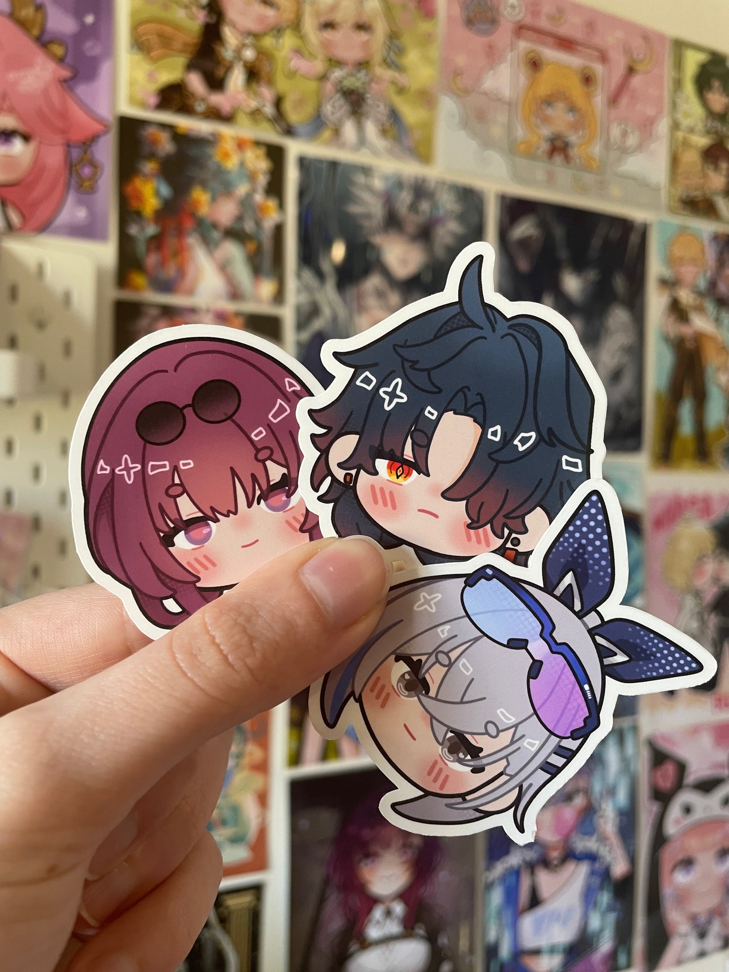 Honkai Star Rail Vinyl Stickers