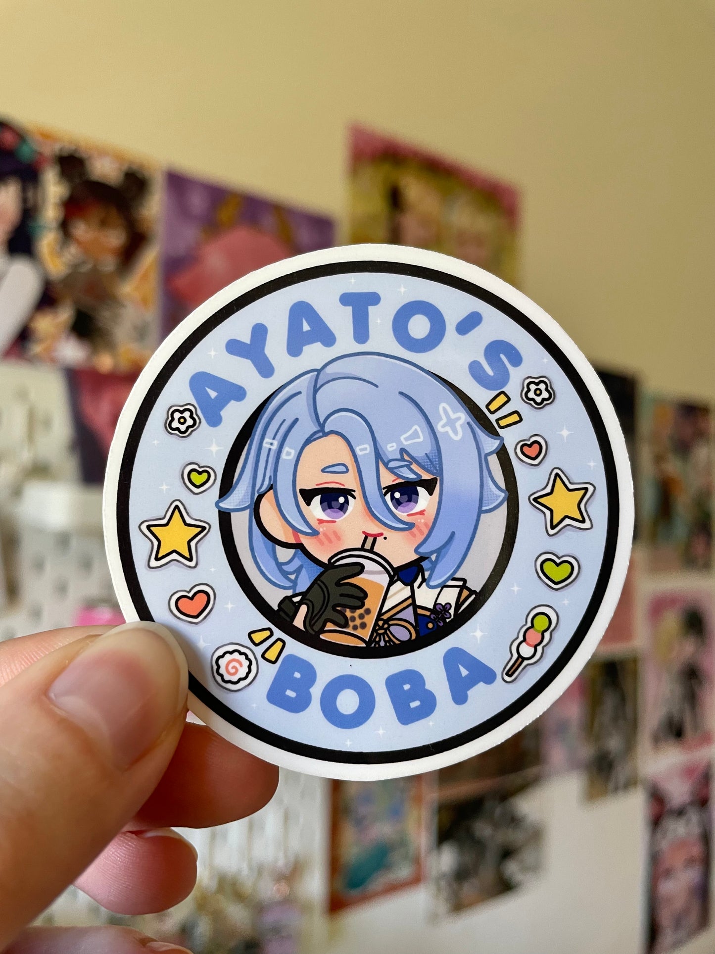Ayatos boba Vinyl Sticker