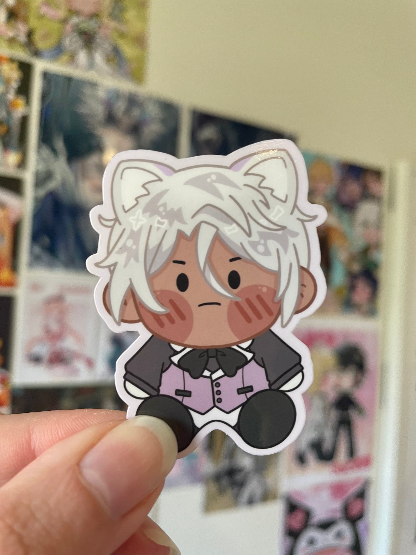 Vanitas Kitties Vinyl Stickers