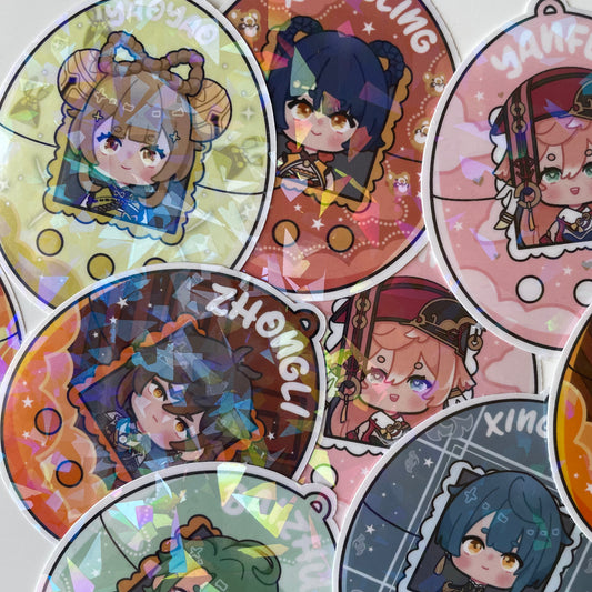 Liyue Tamagotchi Stickers