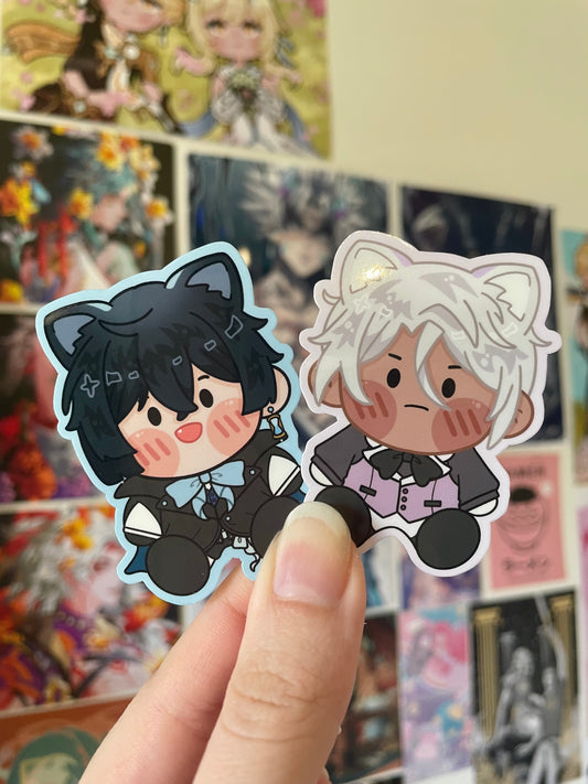 Vanitas Kitties Vinyl Stickers