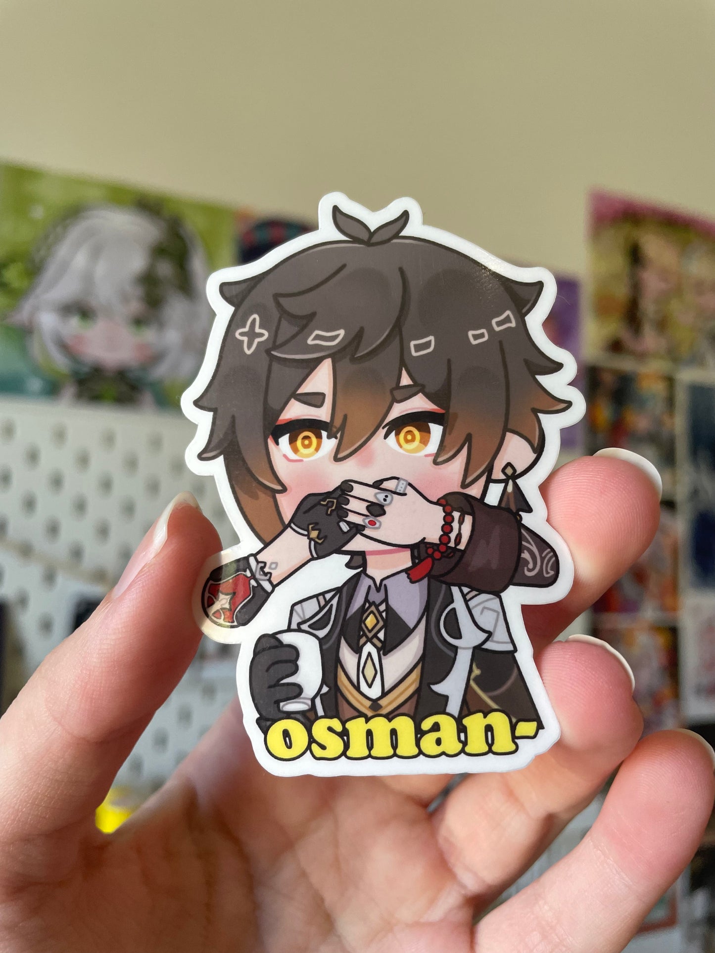 “Osman-“ Zhongli Vinyl Sticker
