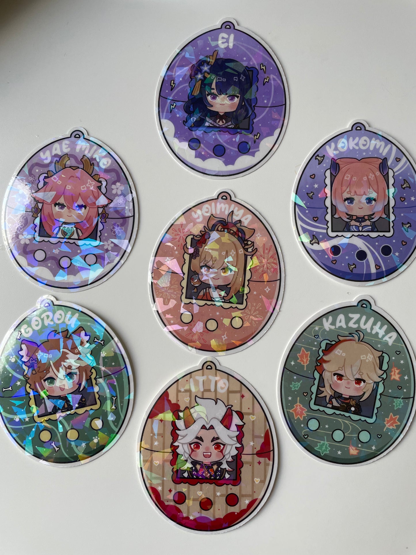 Inazuma Tamagotchi Stickers