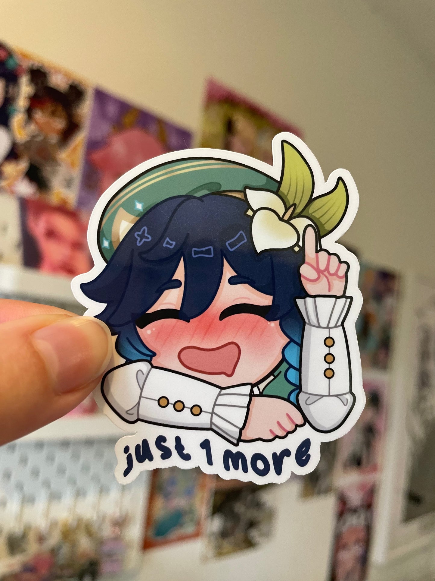 Venti “Just One More”  Vinyl Sticker