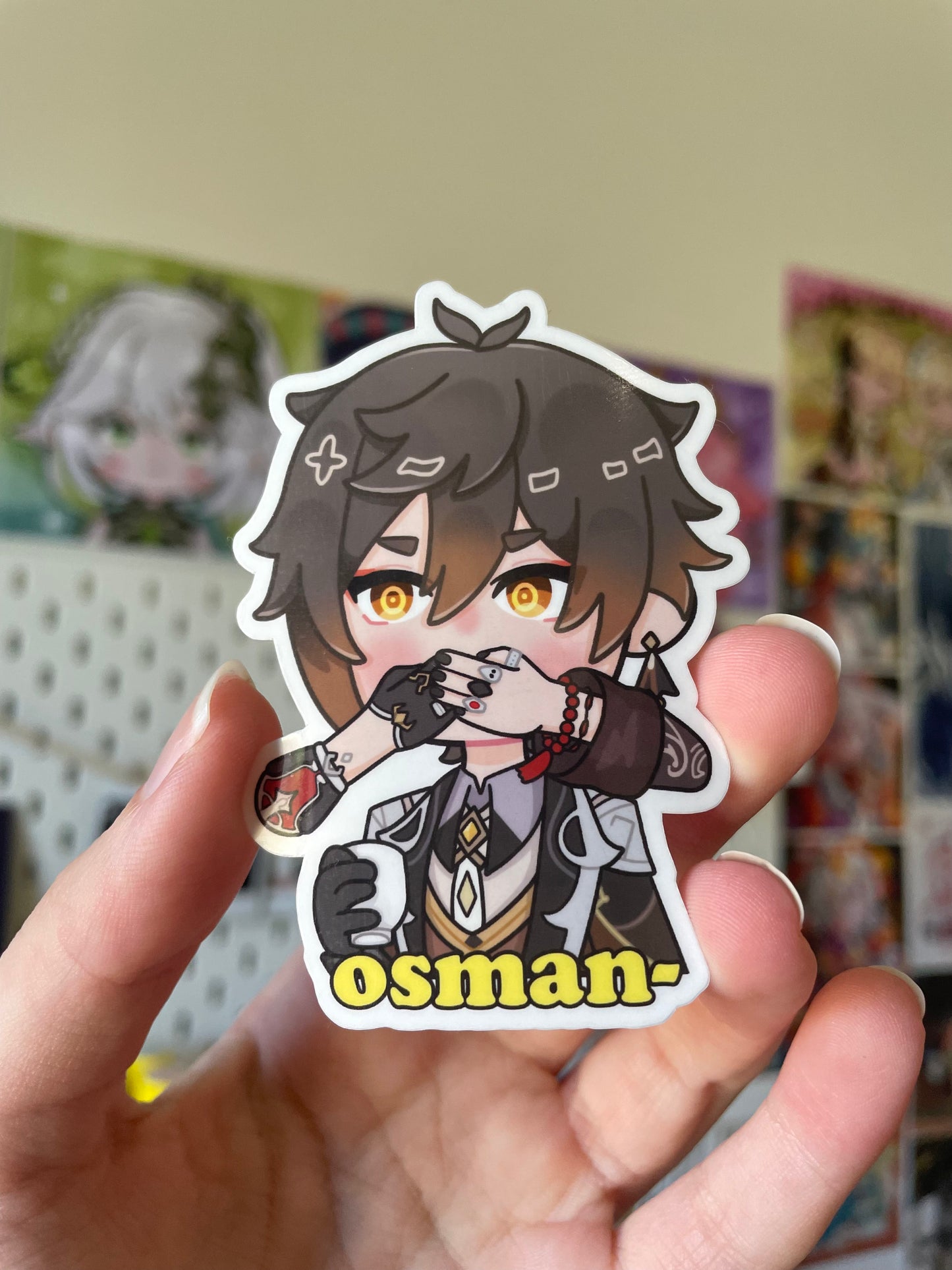 “Osman-“ Zhongli Vinyl Sticker