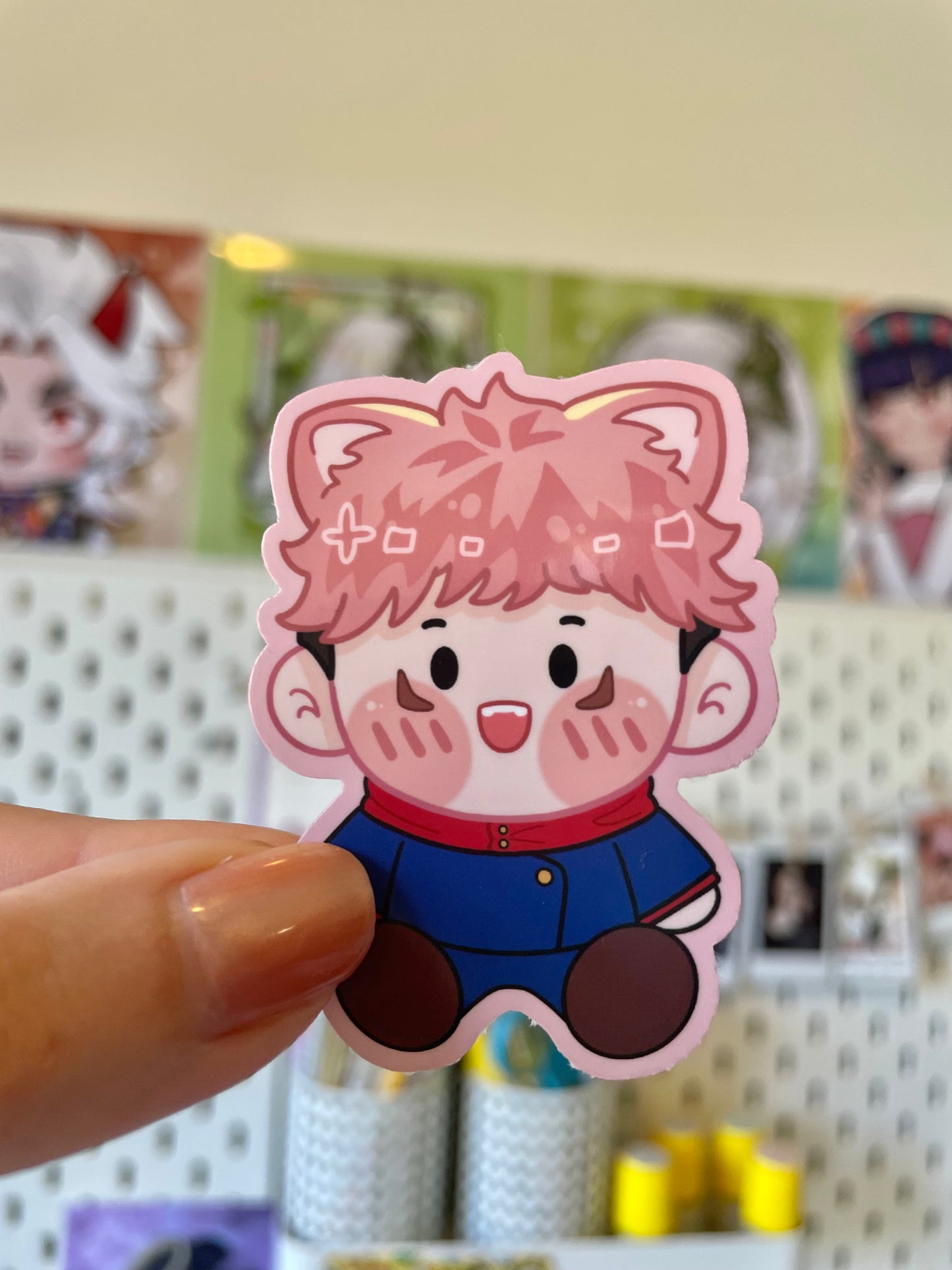 JJK Kitties Vinyl Stickers