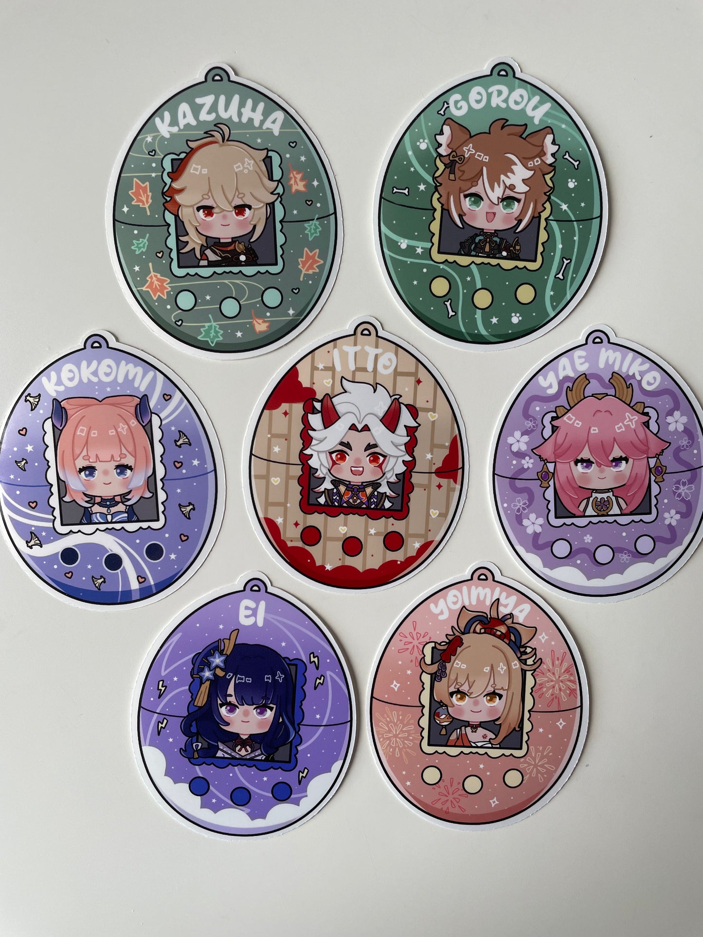 Inazuma Tamagotchi Stickers