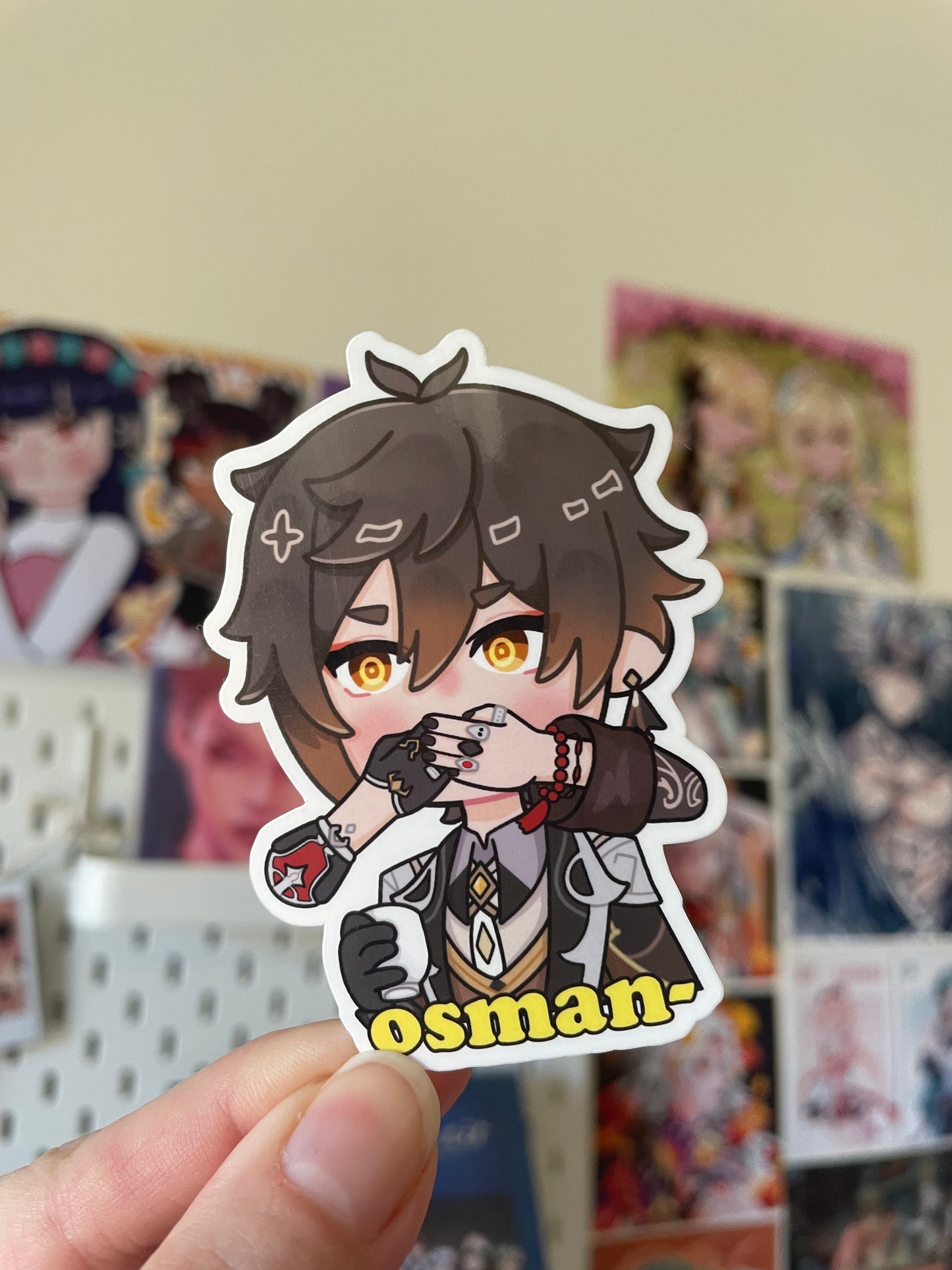 “Osman-“ Zhongli Vinyl Sticker