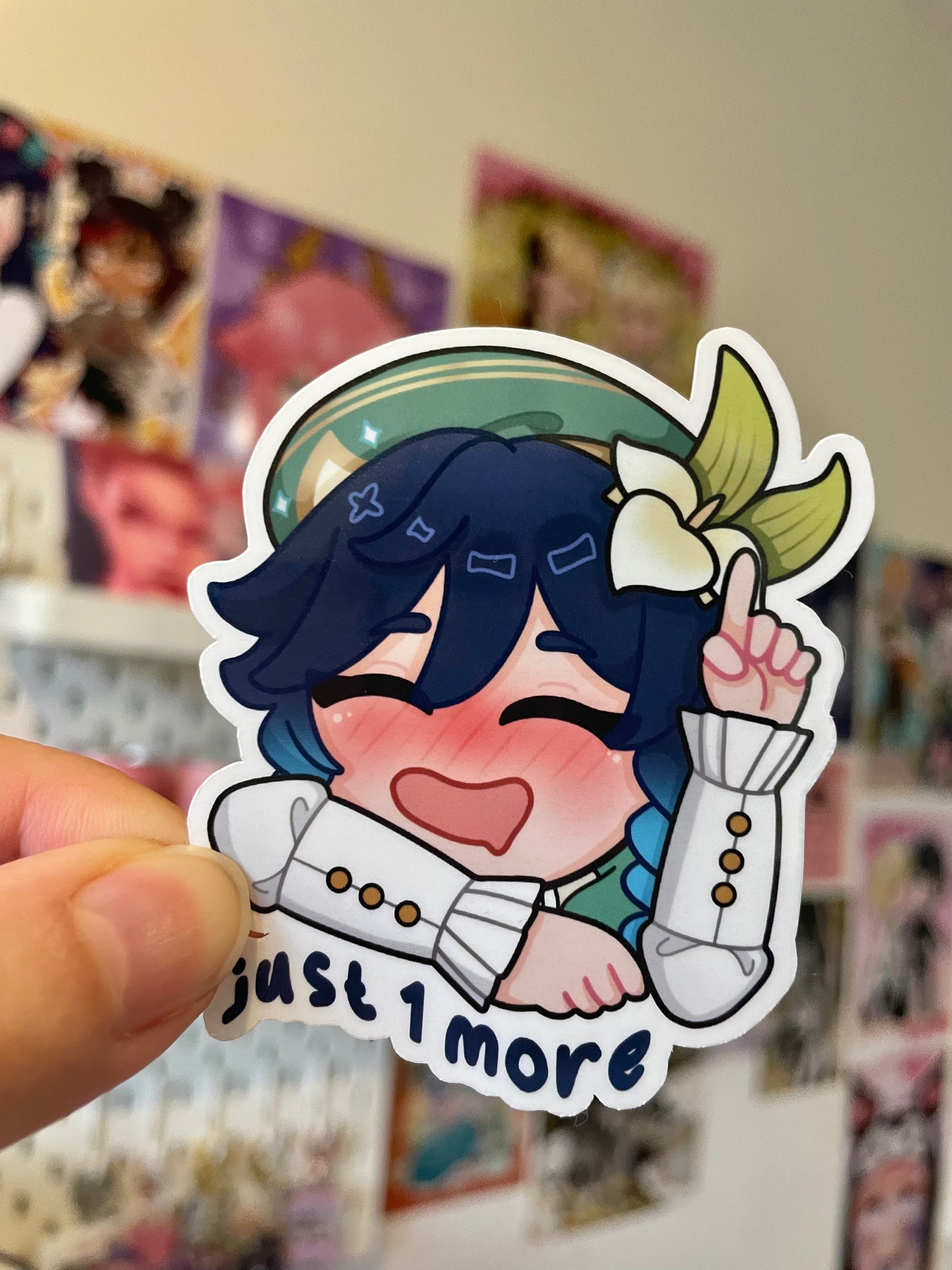 Venti “Just One More”  Vinyl Sticker