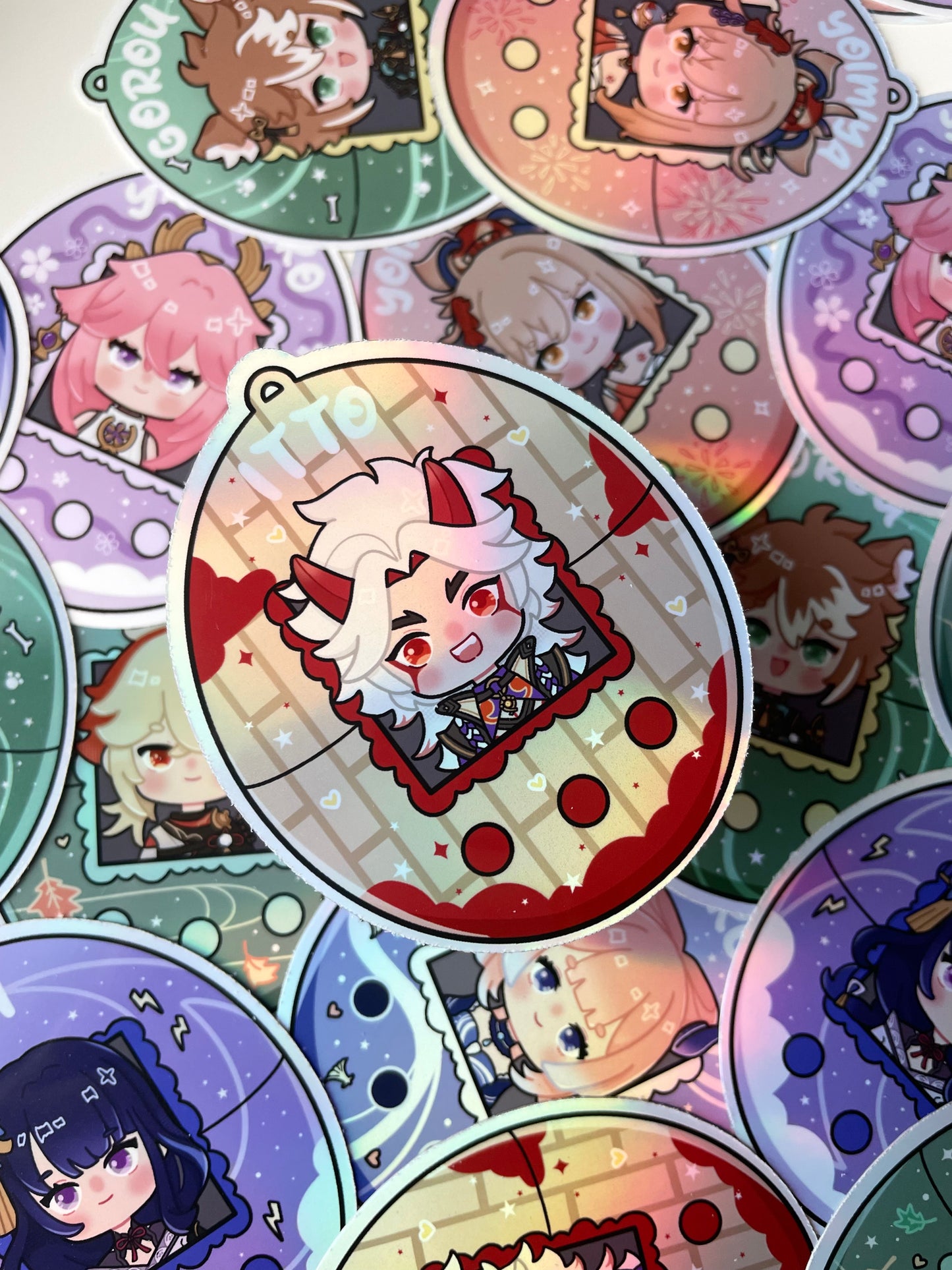 Inazuma Tamagotchi Stickers